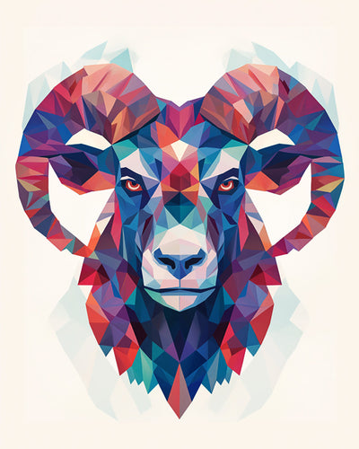 Bunte Antilope Diamond Painting