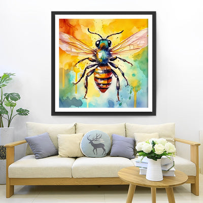 Bunte Biene Diamond Painting