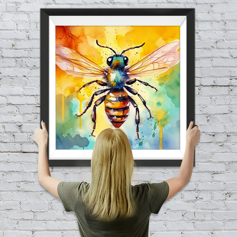 Bunte Biene Diamond Painting