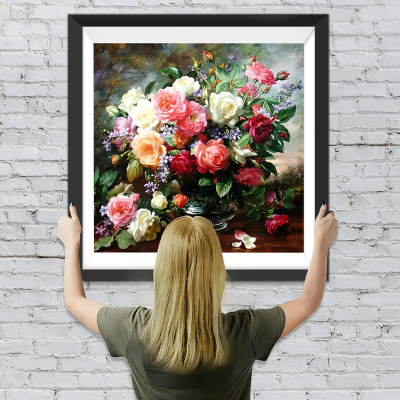 Bunte Blumen Diamond Painting