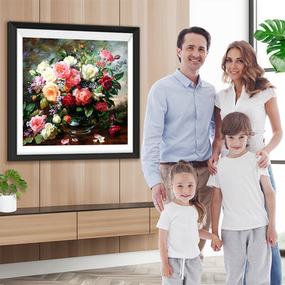 Bunte Blumen Diamond Painting