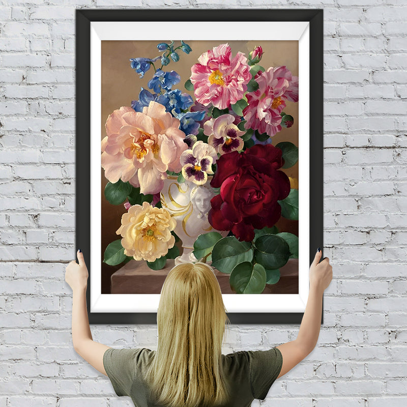 Bunte Blumen Diamond Painting