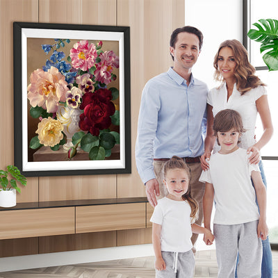 Bunte Blumen Diamond Painting