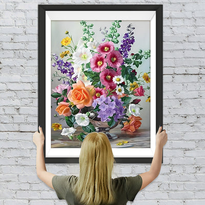 Bunte Blumen Diamond Painting