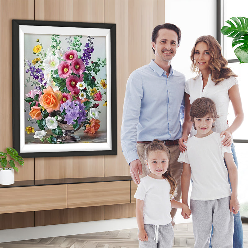 Bunte Blumen Diamond Painting