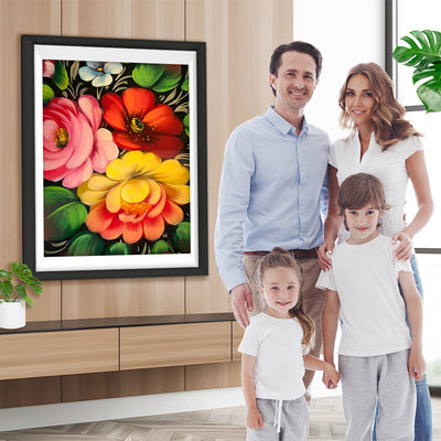 Bunte Blumen Diamond Painting