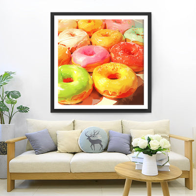 Bunte Donuts Diamond Painting