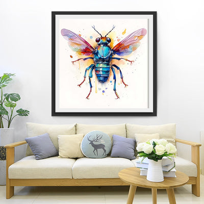 Bunte Fliege Diamond Painting