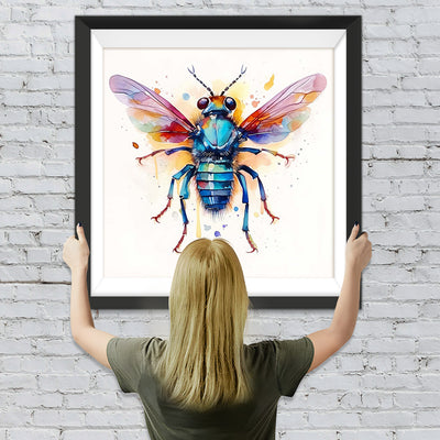 Bunte Fliege Diamond Painting