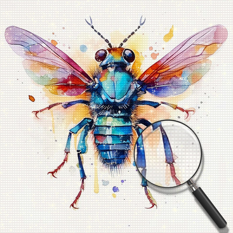 Bunte Fliege Diamond Painting
