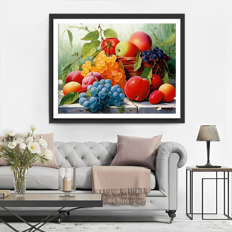 Bunte Früchte Diamond Painting