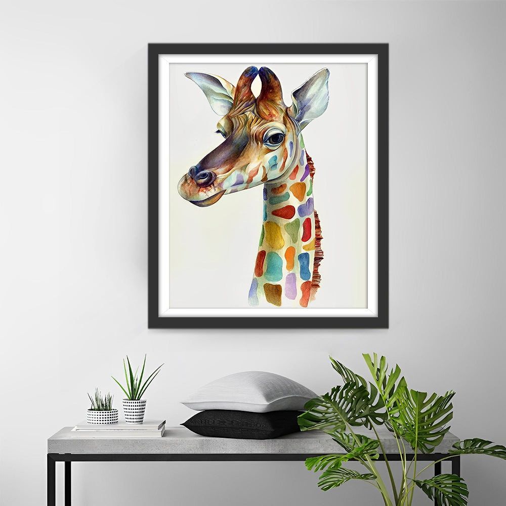 Bunte Giraffe Diamond Painting