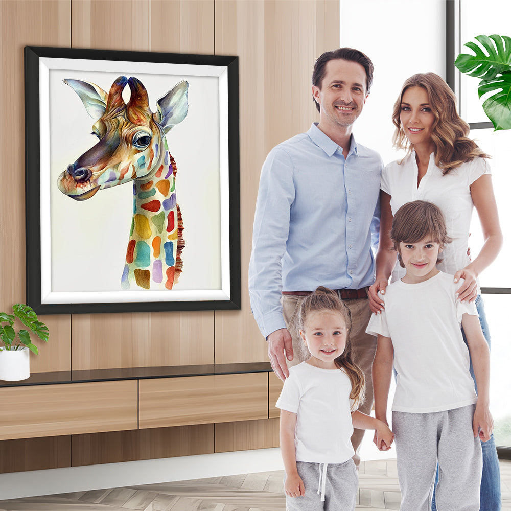 Bunte Giraffe Diamond Painting