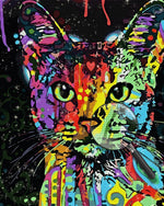 Bunte Katze Diamond Painting