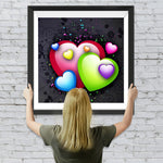 Bunte Liebe Diamond Painting