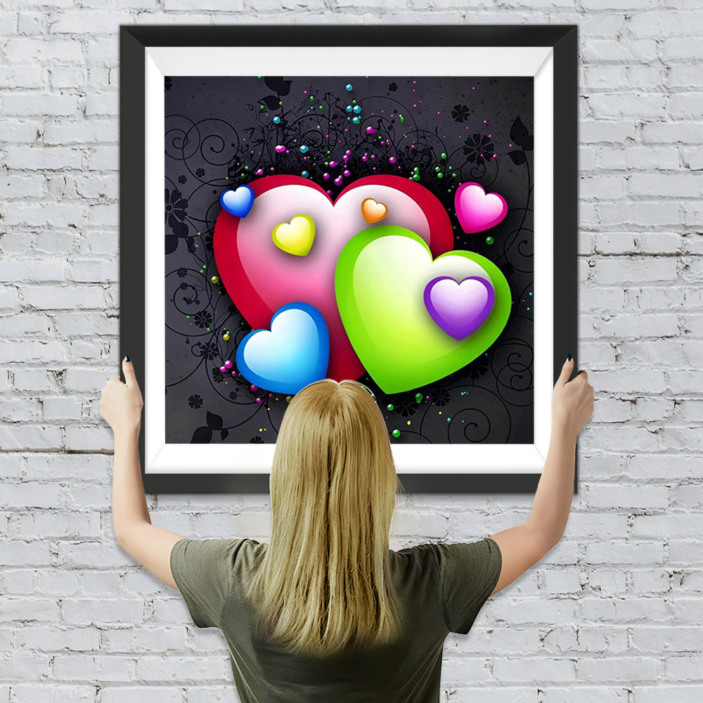 Bunte Liebe Diamond Painting