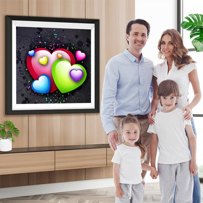 Bunte Liebe Diamond Painting