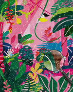 Bunte tropische Pflanzen Diamond Painting