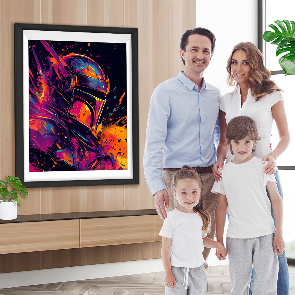 Bunte Weltraummarine Diamond Painting