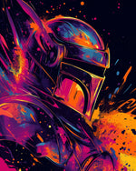 Bunte Weltraummarine Diamond Painting