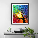 Bunter abstrakter Baum Diamond Painting