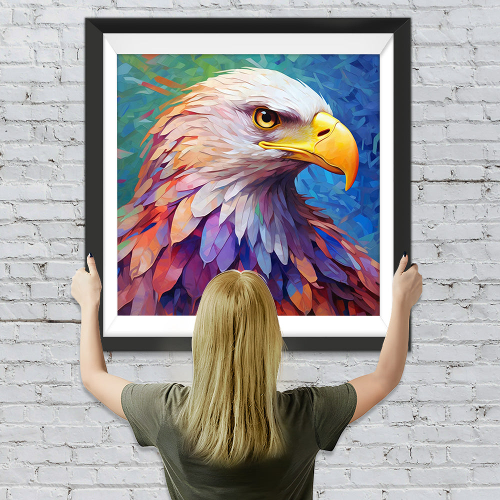 Bunter Adler Diamond Painting