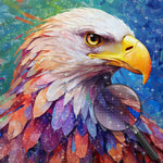 Bunter Adler Diamond Painting