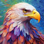 Bunter Adler Diamond Painting