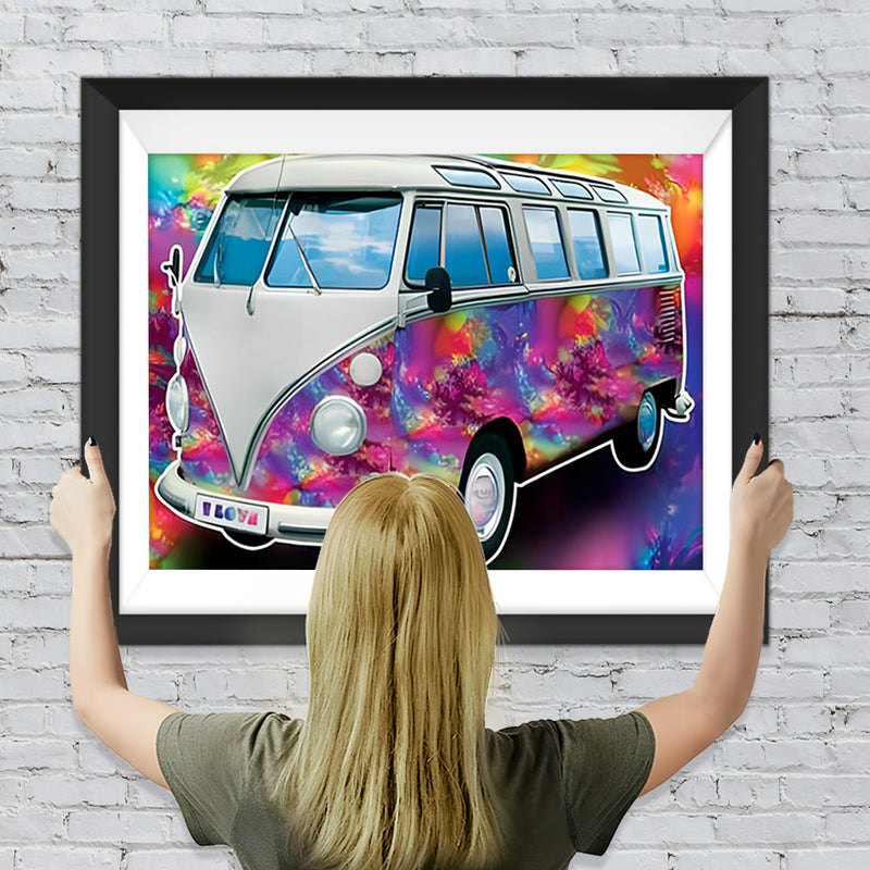 Bunter Bus Diamond Painting