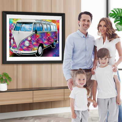 Bunter Bus Diamond Painting