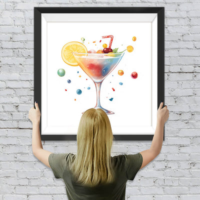 Bunter Fruchtcocktail Diamond Painting