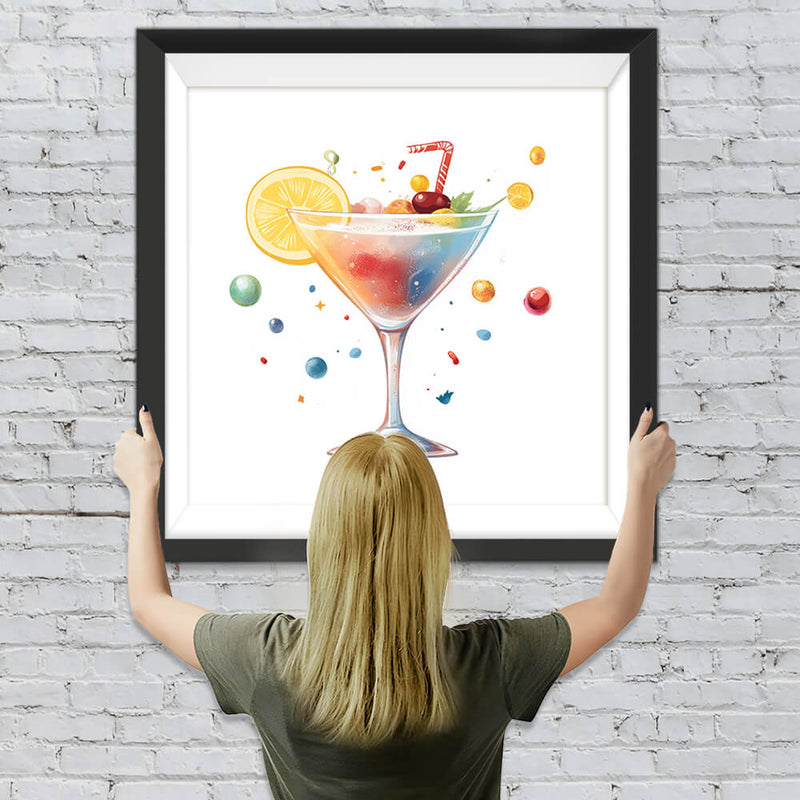Bunter Fruchtcocktail Diamond Painting
