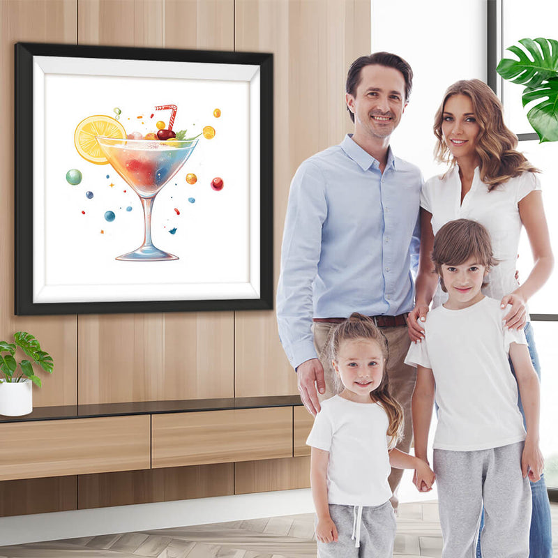 Bunter Fruchtcocktail Diamond Painting