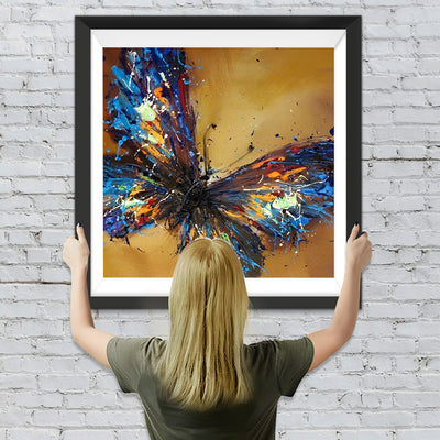 Bunter Schmetterling Diamond Painting