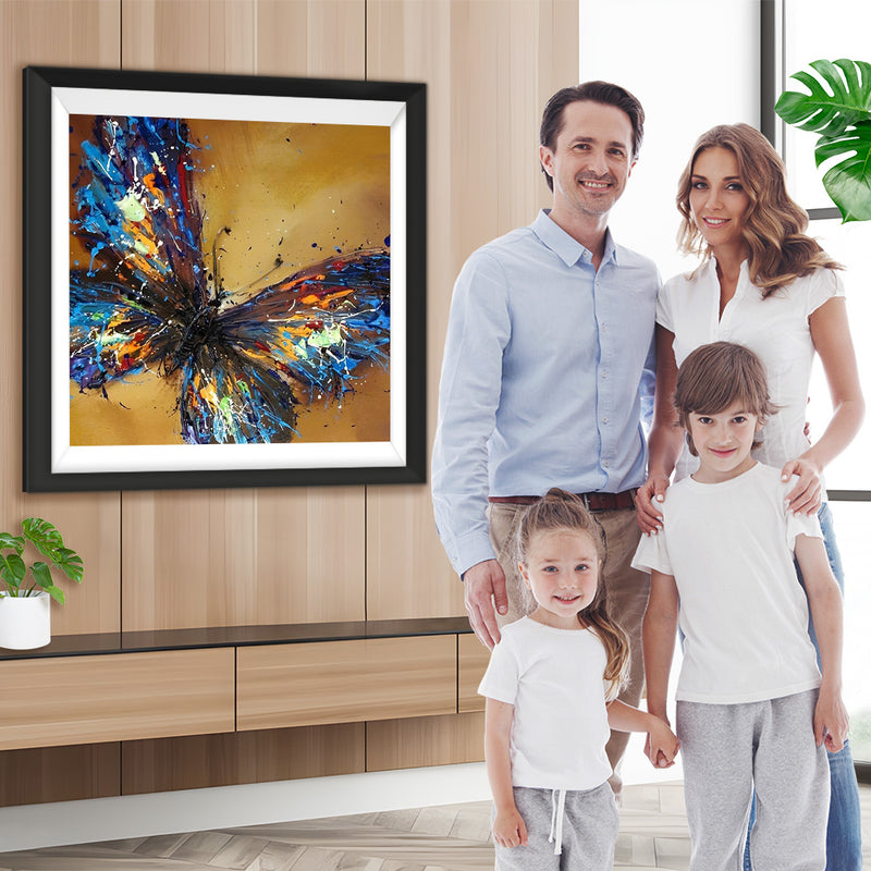 Bunter Schmetterling Diamond Painting