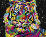 Bunter Tiger Diamond Painting