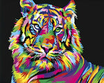 Bunter Tiger Diamond Painting