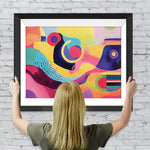 Buntes Cartoon Abstraktes Muster Diamond Painting