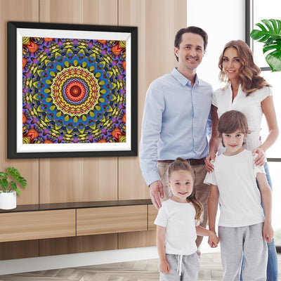 Buntes Mandala Diamond Painting