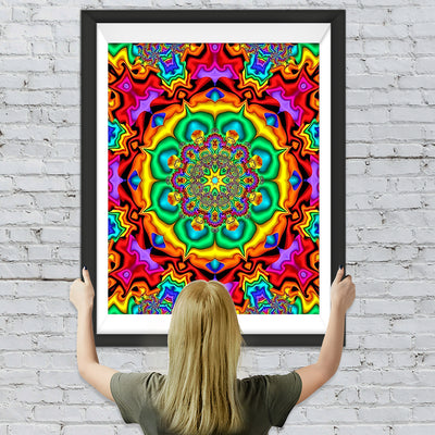 Buntes Mandala Diamond Painting