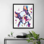 Cartoon Bulldogge Diamond Painting