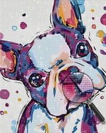 Cartoon Bulldogge Diamond Painting