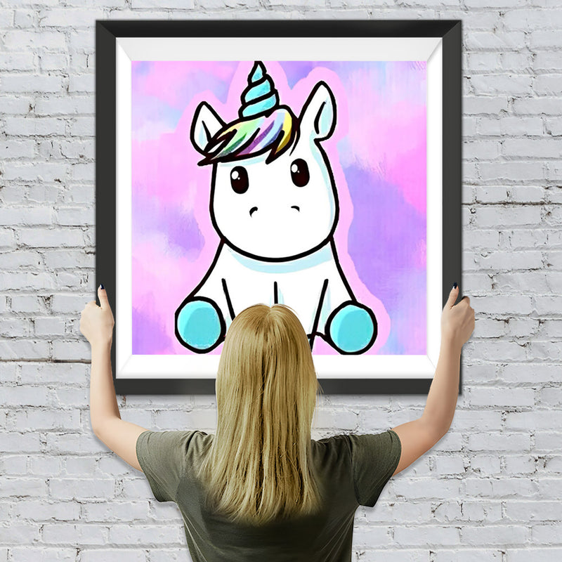 Cartoon Einhorn Diamond Painting