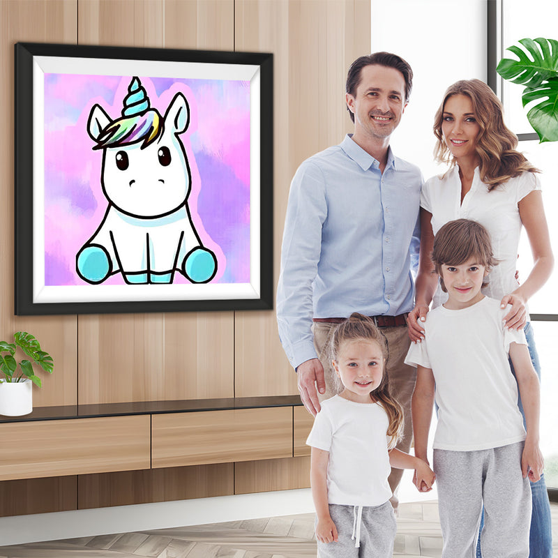 Cartoon Einhorn Diamond Painting