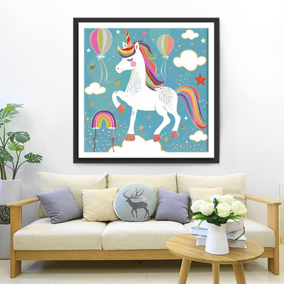 Cartoon Einhorn Diamond Painting