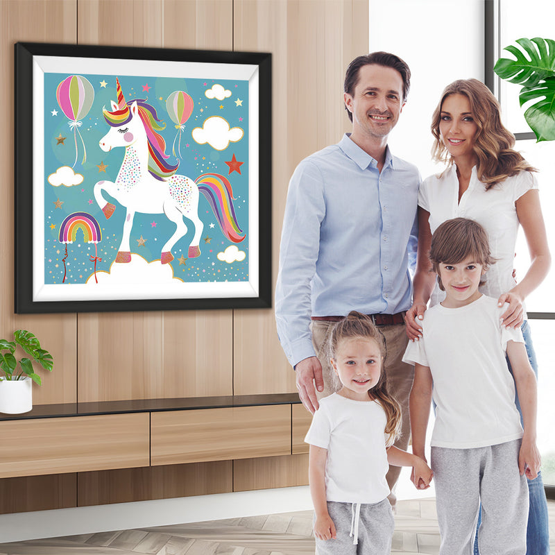 Cartoon Einhorn Diamond Painting