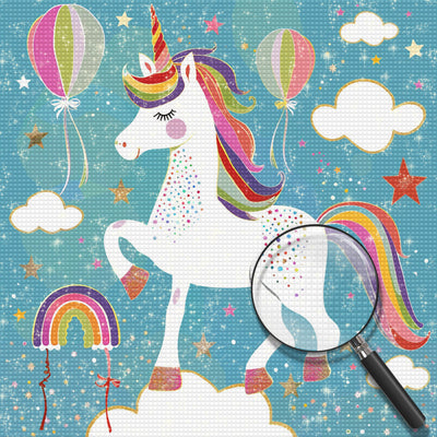 Cartoon Einhorn Diamond Painting