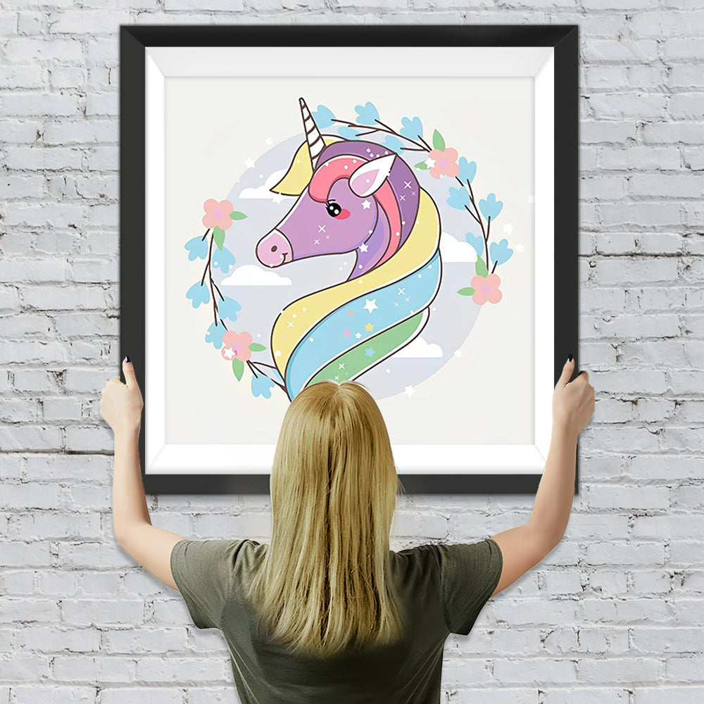 Cartoon Einhorn Diamond Painting