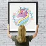 Cartoon Einhorn Diamond Painting