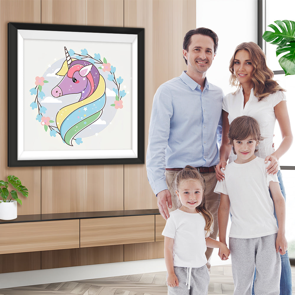 Cartoon Einhorn Diamond Painting